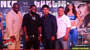 Adrien Broner vs. Mikey Garcia face-off