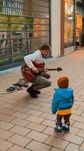 38K views · 363 reactions | Awesome busker Borja Catanesi joined by a lovely dancing little girl | The Music Man | Facebook