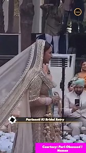 134K views · 1.4K reactions | Check out the beautiful entry of bride Parineeti towards his groom Raghav Chadha | Bollywood Now | Facebook