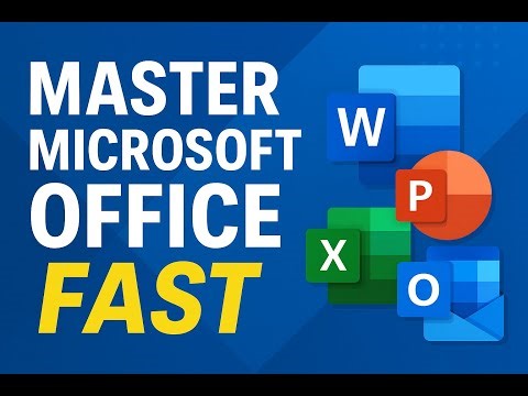 Master Microsoft Office Fast! | Beginner’s Guide to Word, Excel, PowerPoint & Outlook