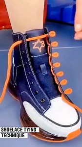 A time saving shoelace tying method! | DIY Panda