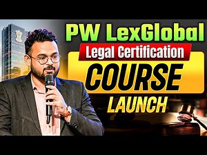 Legal Certification Course Launch 🔥⚖️| Legal Skills Development | By PW LexGlobal
