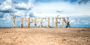 Epecuén, A Riding Film Where Danny MacAskill Performs Bike Stunts Through a Once-Submerged Village in Argentina