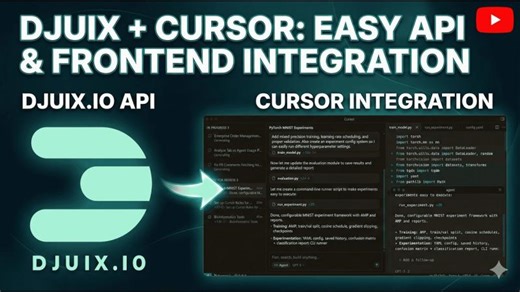 Build a Full API in Minutes with Djuix.io and Connect It to a Cursor Frontend | Adefemi Oseni