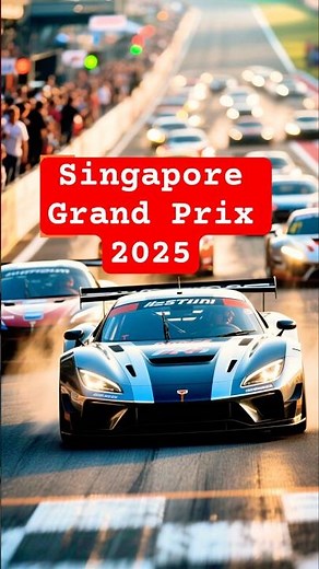 Singapore Grand Prix 2025 | F1 Night Race Dates & Schedule