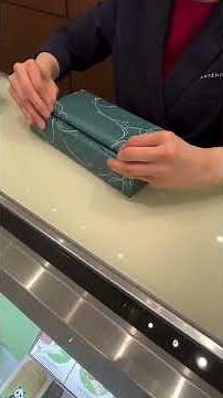 Japanese gift wrapping, how to wrap a gift, origami gift wrap, no tape gift wrapping