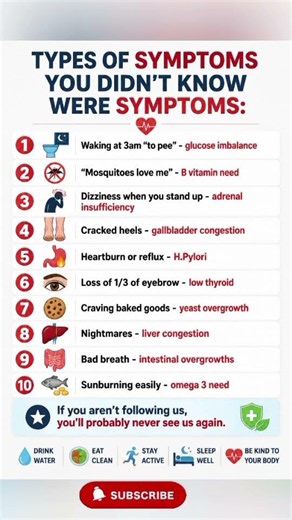 10 Symptoms You Shouldn't Ignore: What They May Really Mean