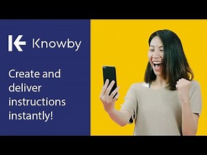 Knowby Pro: The Instructions Revolution is here!