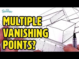 Multiple Vanishing points in a drawing - Can you do this?
