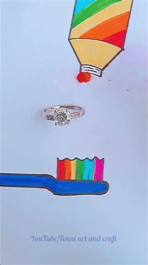 diamond ring with drawing