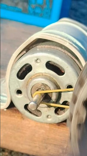 775 DC motor make mini engine bearing belt care system heavy torque😱