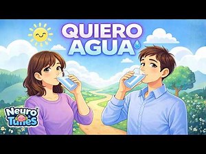 QUIERO AGUA 💧 | Canción Terapéutica para Hablar (Afasia y Lenguaje)