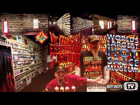 LEGENDS NEVER DIE: VIC CLINCO OWNER OF THE WORLDS LARGEST HOT SAUCE MUSEUM
