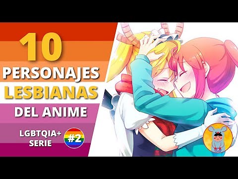 10 Personajes LESBIANAS del anime | LGBTQIA+ SERIE