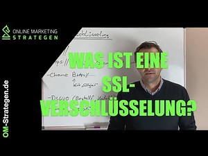 SSL Verschlüsselung erklärt