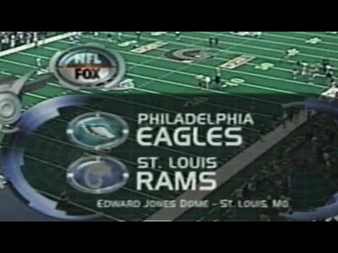2001 NFC Championship Eagles vs Rams Highlights (Fox Intro)
