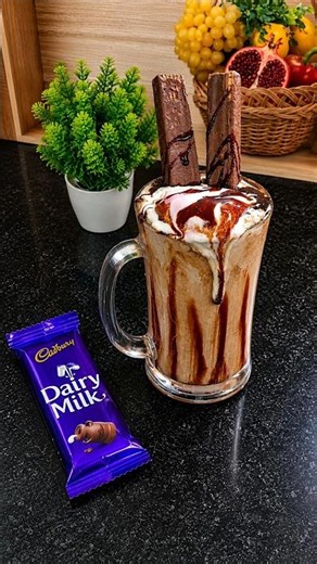 Dairy Milk Shake 🍫🧋#shorts #youtubeshorts #dairymilk #shake
