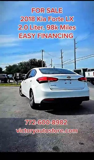 For Sale | 2018 Kia Forte LX – [EASY TO FINANCE]
