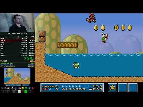 SMB3 100% Speedrun in 1:28:25