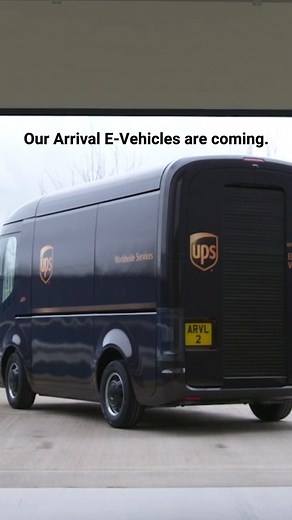 Oops, just changed delivery forever with our Arrival e-vans…#electric #future #fyp