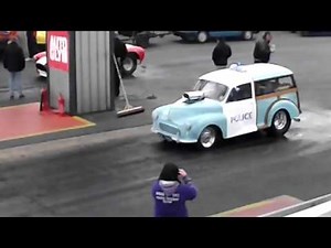 Morris minor drag car