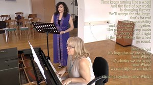 The president of IW Club Osijek D191 Croatia, Sandra Mikulandra Tutavac, and her former student Kristina Owais, a great young soprano, rehearsed and performed the Inner Whell song according yhe idea of District Editor Vesna Zobundžija. The performance was masterfully recorded by a dear friend and unavoidable outside collaborator Mladen Tutavac. Sandra Mikulandra Tutavac, president of IWC Osijek D191 Croatia, is a piano teacher at the Franjo Kuhač Music School in Osijek, and her husband Mladen, w