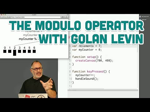 Guest Tutorial #6: The Modulo Operator with Golan Levin