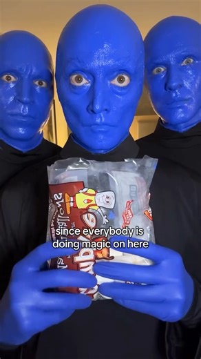 watch them disappear 🪄 | Blue Man Group