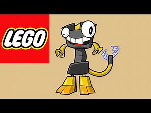 How to Build LEGO Mixels Krader & Teslo Mix - Stop Motion Build | Bricks and Clay Play