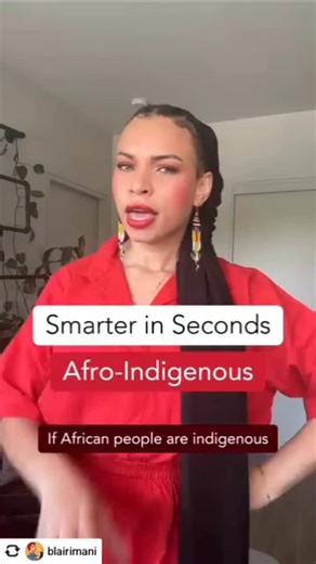 14 reactions | @blairimani What does Afro-Indigenous mean? Let’s get...