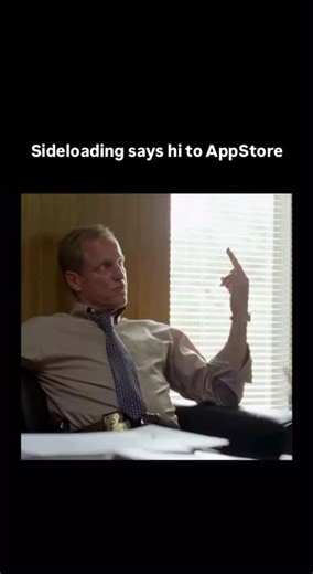 SIdeloading VS AppStore endless fight #iosgaming #sideloading #shorts