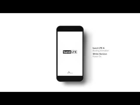 SK Telecom band LTE Booting Animation