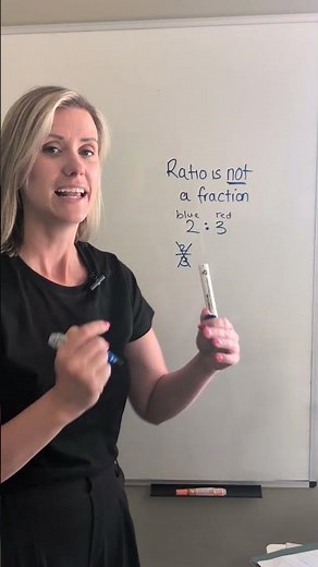 Why Isn't a Ratio the Same as a Fraction? 🤔 | GCSE Maths | Clarity Classrooms