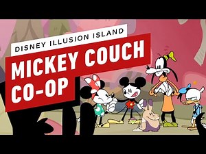 Disney Games Unveils Disney Illusion Island Mickey and Friends Couch Co-Op | D23 Expo 2022