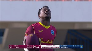 What knock from Evin Lewis to be our Mastercard Priceless Moment! His 4th Century in ODI cricket! #MenInMaroon #WIvSL #MastercardPricelessMoment | Windies Cricket