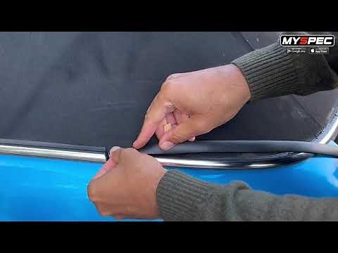 Episode 8 mini convertible rear soft top weather seal repair for only £6.80 & it takes under 10 mins