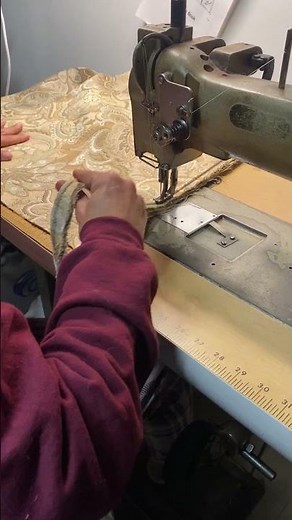 Sewing welt with Pfaff 145