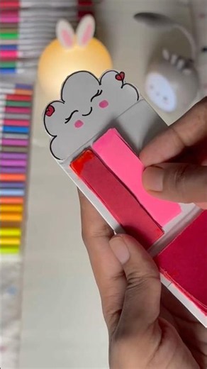 DIY sticky notes 🎀 #diy #craft #shorts #craftyhome