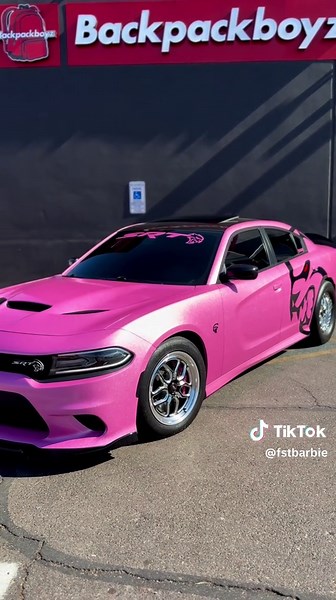 Stylish Pink Backpack Inspired by Barbie Dolls