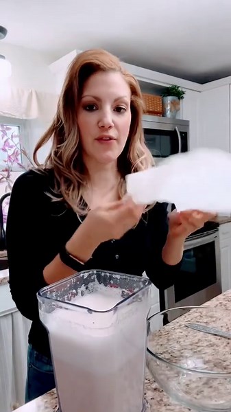 ALMOND MILK = ALMONDS + WATER!