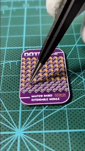 Assembly of Arduino LED Matrix #jlcpcb #arduino #pcbassembly #electronics