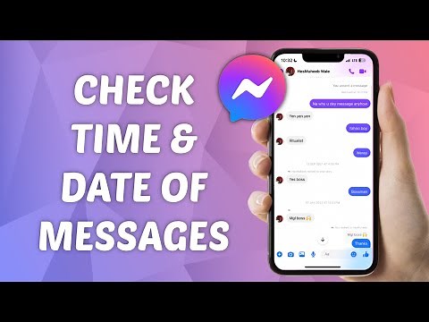 How to Check Time & Date of Messages on Messenger