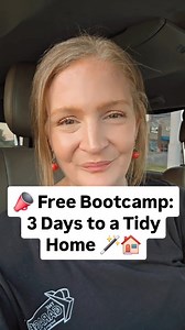 DON'T buy another container until you've tried this! You don't need more organizing products or the newest cleaning schedule... What you need is a system that keeps your home tidy even when life gets busy. 🔄 That’s exactly what we’re doing together inside the free bootcamp: 3 Days to a Tidy Home. It’s totally free, and it’s happening soon! 🥳 Comment the word 'TICKET' and I’ll send you the link to join us! . . . . #homemaker #homeorganization #cleaningtips #declutter #tidyhome #clutter #cleanin