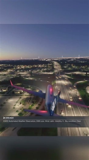 Flying Over Chicago in an Alaska 737 MAX ✈️🇺🇸 | MSFS 2024