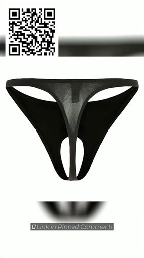 Mens G-string Briefs Lingerie Underwear Low Waist Open Front Pouch Butt Flaunting Fun Thon