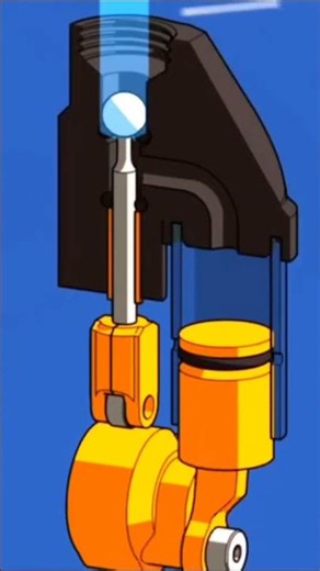 How compressed air engine working 😲 it's smoothie and slow work ‪@Touchspeed110‬