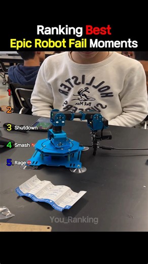 Ranking The Bset Epic Robot Fail Moments