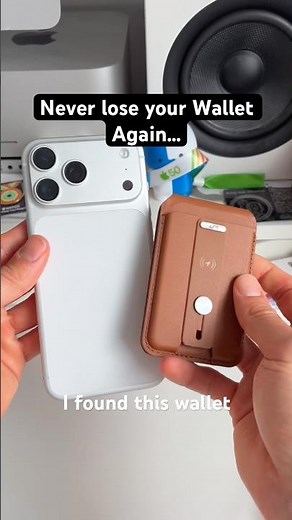 Next-Gen iPhone Magnetic Wallet with Find My!