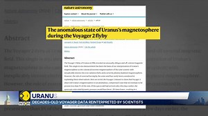 6.5K views · 73 reactions | Could Uranus’ moons harbor alien life? New findings spark hope Susan Tehrani tells you more Watch more at https://www.wionews.com/videos | WION | Facebook