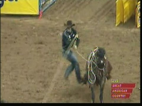 Tie Down Roping - 2013 NFR Round 8